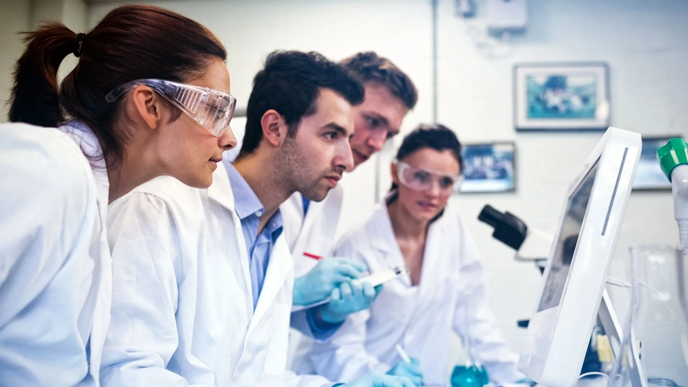 Clinical trial monitoring team