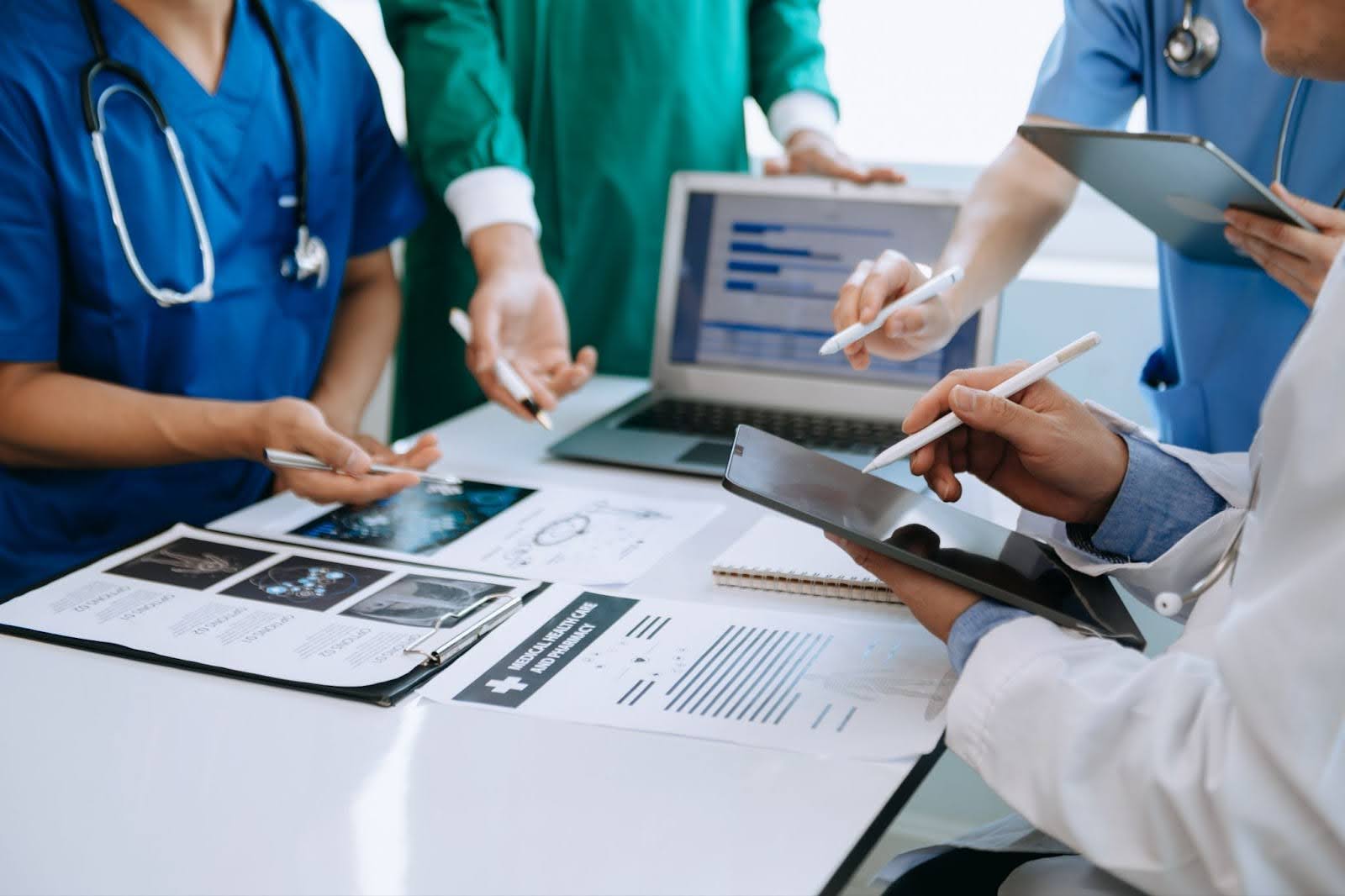 PV specialists reviewing cases