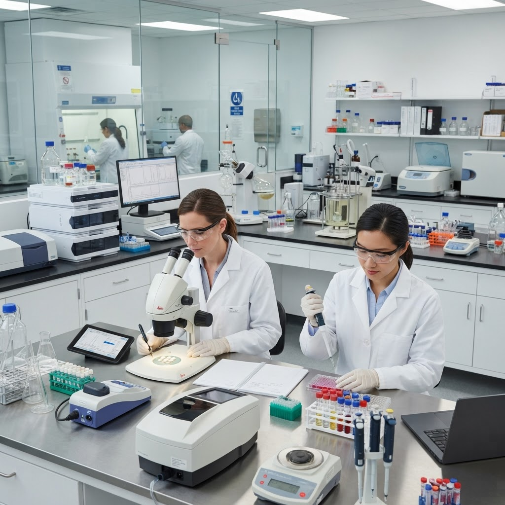Quality control laboratory